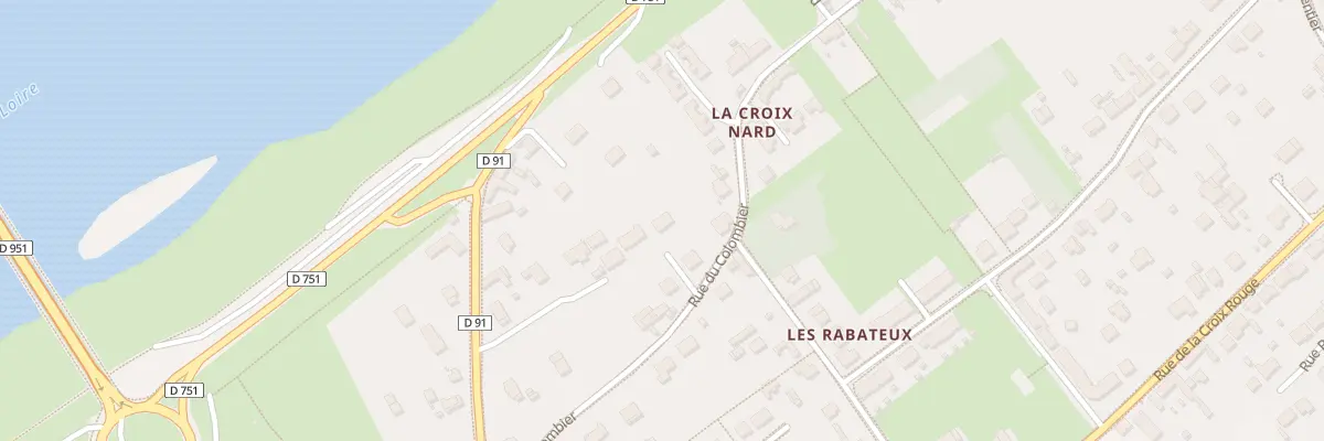 Plan du 53B Rue du Colombier à Blois