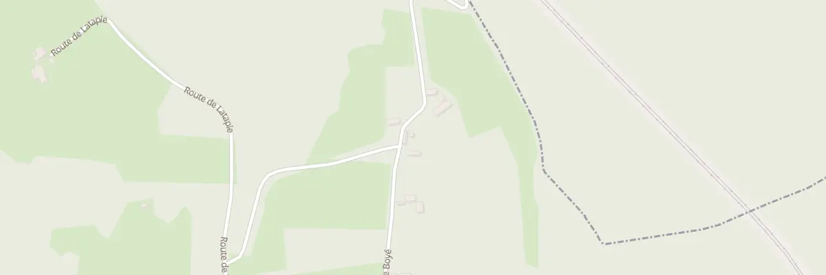 Plan du 1136 Rte de Boyé à Thédirac