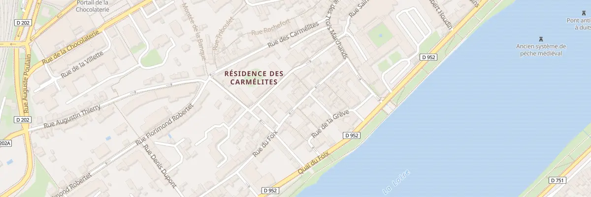 Plan du 19 Rue du Foix à Blois