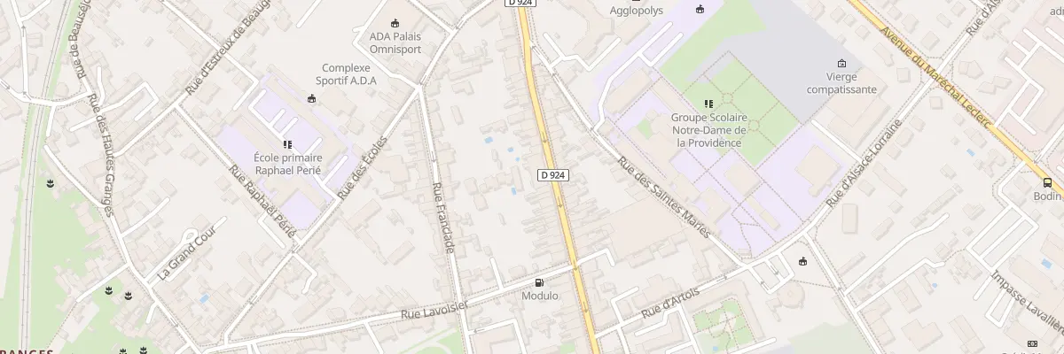 Plan du 108 Rue du Bourg Neuf à Blois