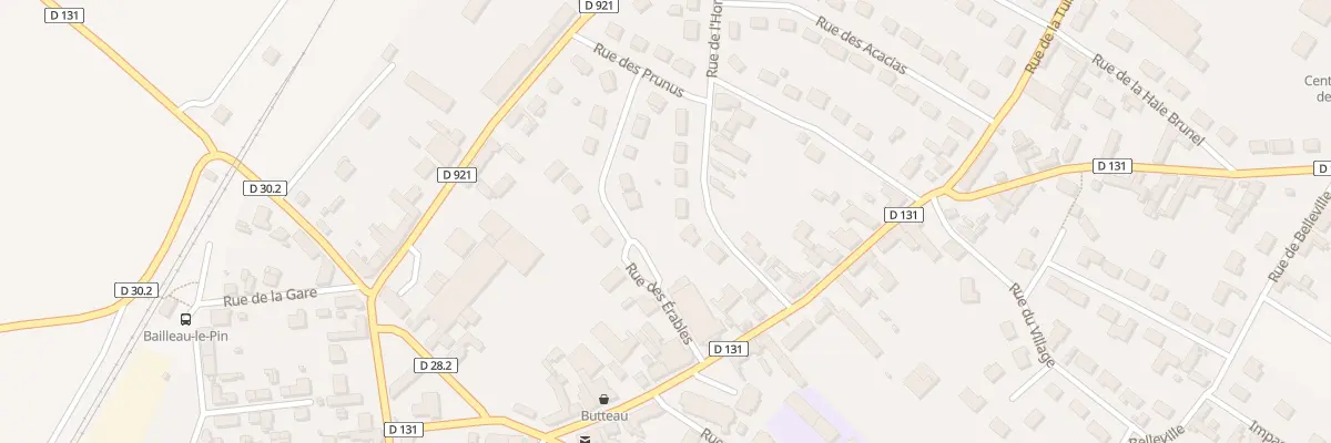 Plan du 16 Rue de l’Hort Marie à Bailleau-le-Pin