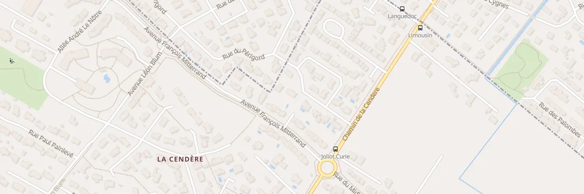 Plan du 9 Rue Joliot Curie à Frouzins