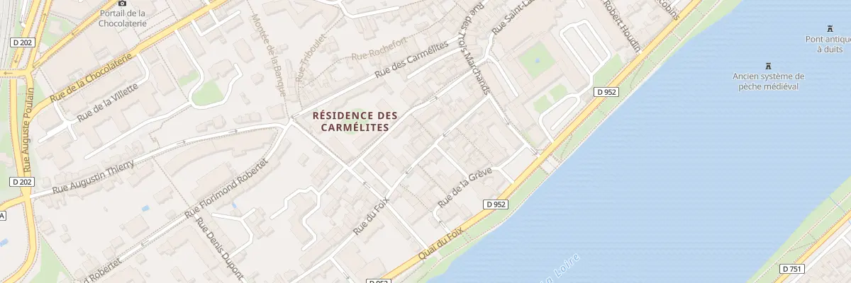 Plan du 15 Rue du Foix à Blois