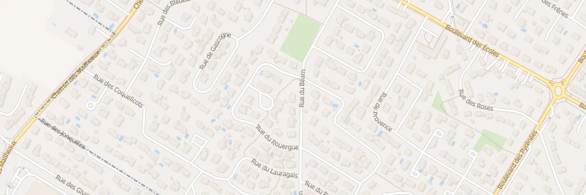 Plan du 10 Rue du Béarn à Villeneuve-Tolosane