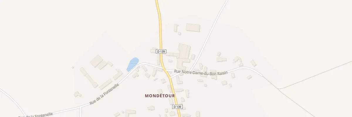 Plan du 1 Rue Notre Dame du Bon Raisin au Boullay-les-Deux-Églises