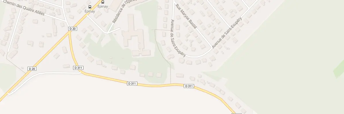 Plan du 38 Av Saint-Exupéry à Vernouillet