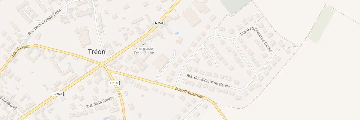 Plan du 7 Rue Maurice Viollette à Tréon