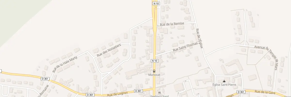 Plan du 33 Av du Quinze Aout 1944 à Marboué