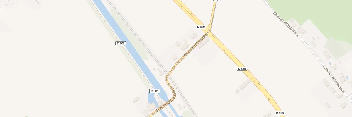 Plan du 8 Che d’Encaulet à Saint-Rustice
