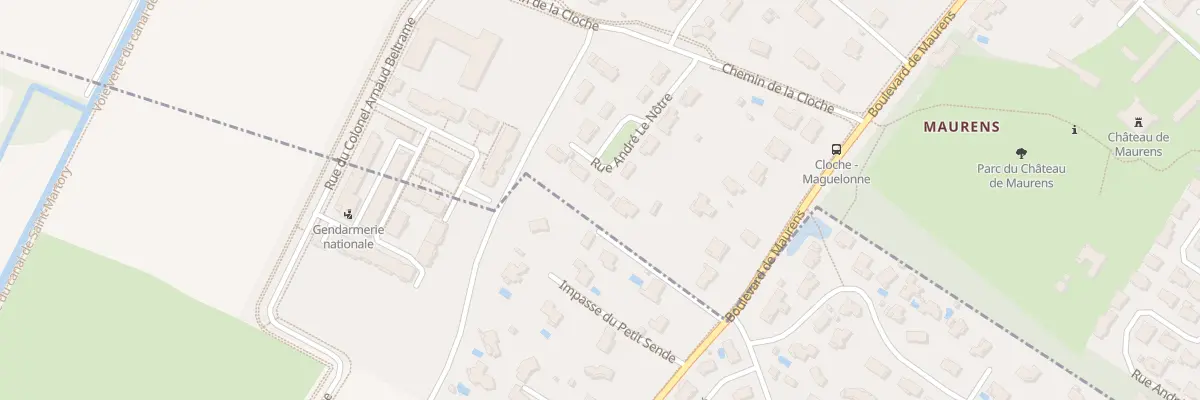 Plan du 11 Rue André le Nôtre à Cugnaux