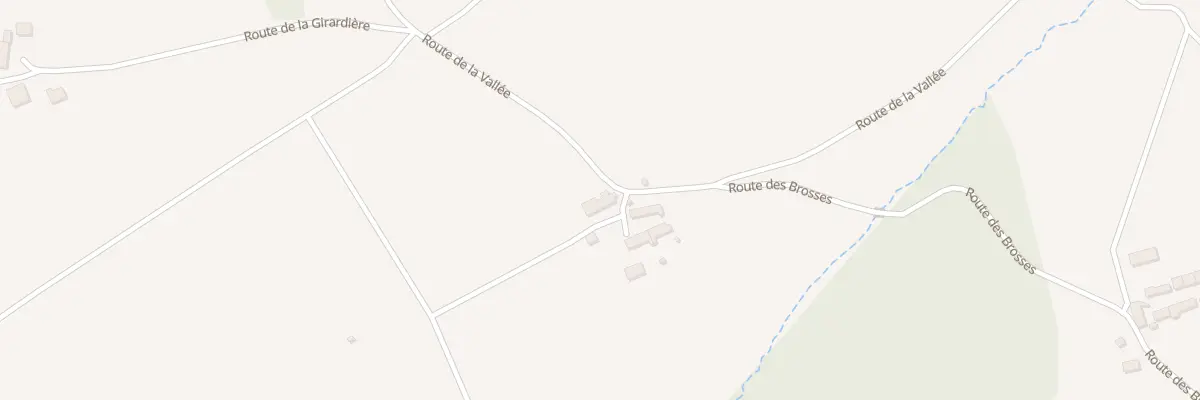 Plan du 2105 Rte de la Vallée à Saint-Aignan