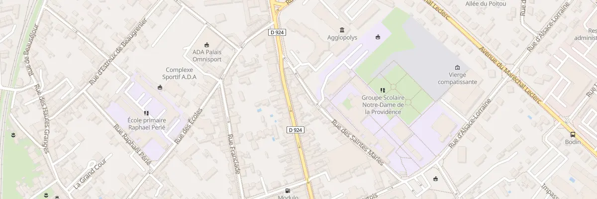 Plan du 97 Rue du Bourg Neuf à Blois