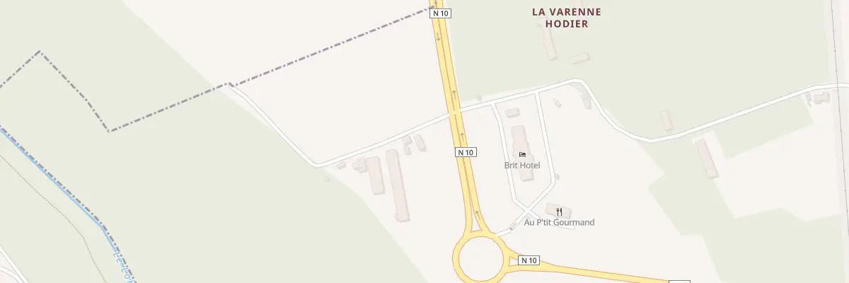 Plan du 2 La Varenne à Donnemain-Saint-Mamès