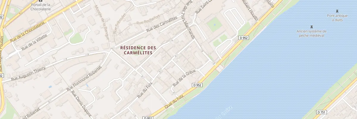 Plan du 6B Rue du Foix à Blois