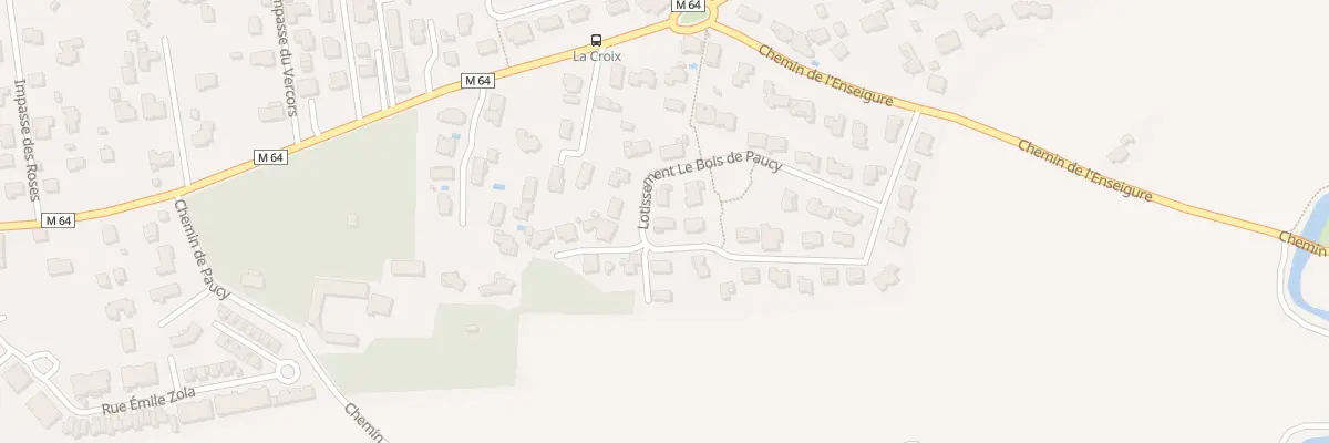 Plan du 39 Lot le Bois de Paucy à Aussonne