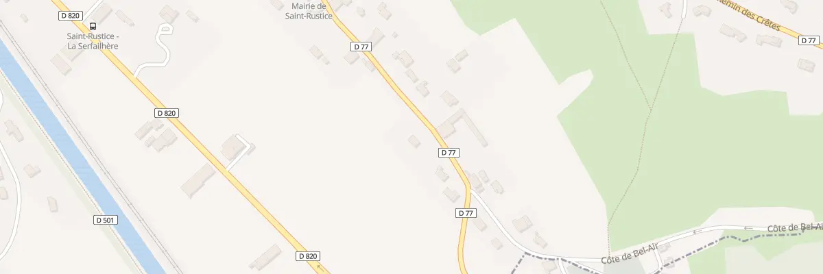 Plan du 38 All des Amandiers à Saint-Rustice