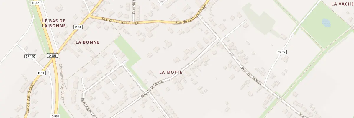 Plan du 11B Rue de la Motte à Blois