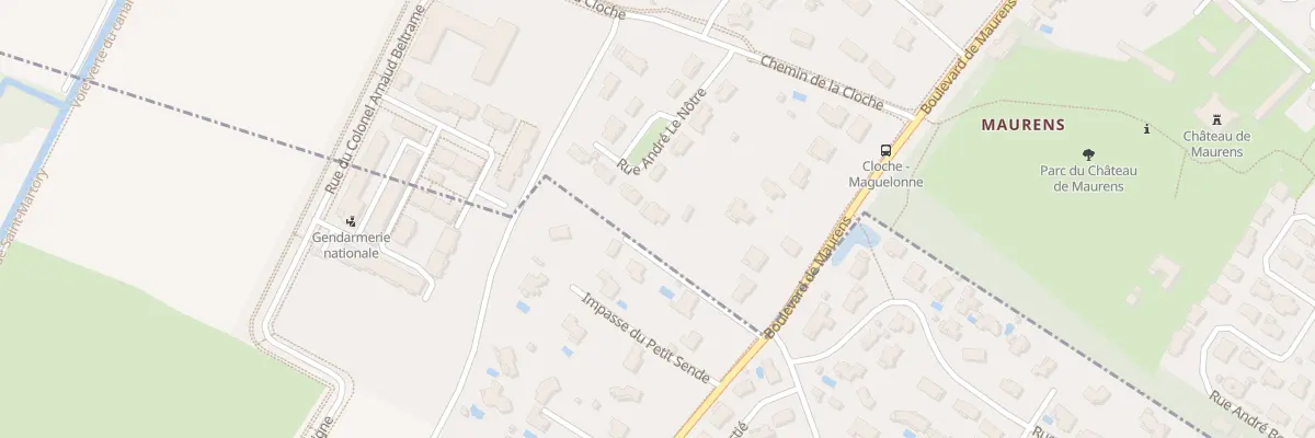 Plan du 9 Rue André le Nôtre à Cugnaux