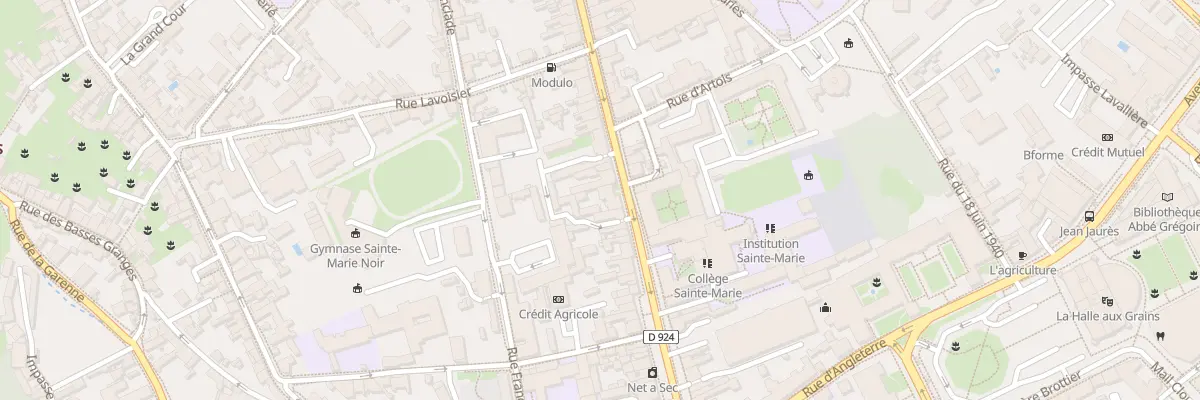 Plan du 58 Rue du Bourg Neuf à Blois