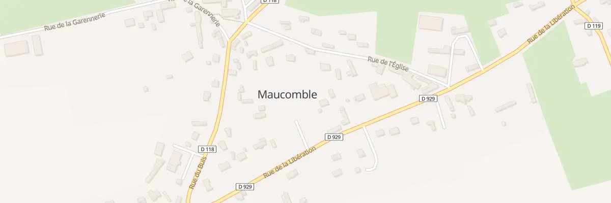 Plan du 51 Rue de la Libération à Maucomble