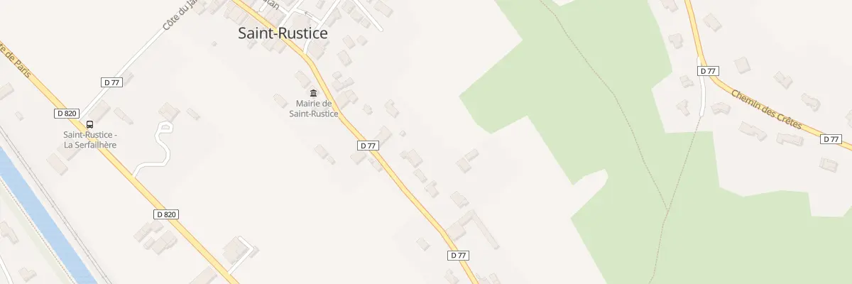 Plan du 25 All des Amandiers à Saint-Rustice