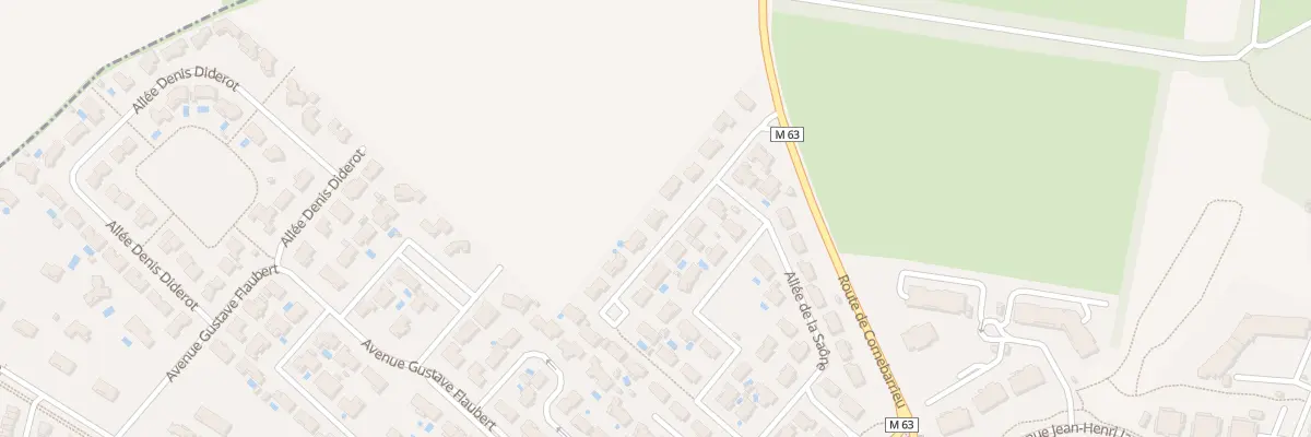 Plan du 37 All de la Saône à Colomiers