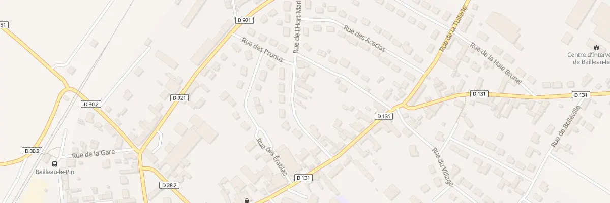 Plan du 13 Rue de l’Hort Marie à Bailleau-le-Pin