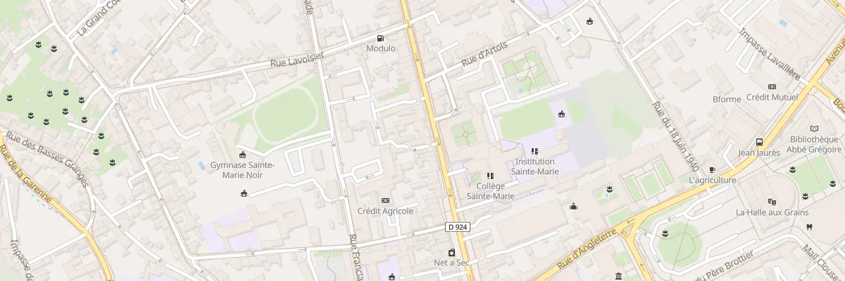 Plan du 54 Rue du Bourg Neuf à Blois