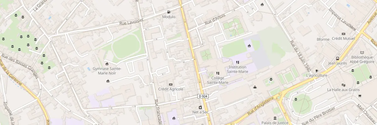 Plan du 52 Rue du Bourg Neuf à Blois