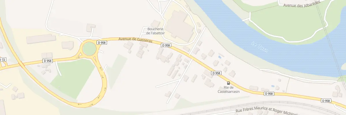 Plan du 483 Av de Gasseras à Montauban