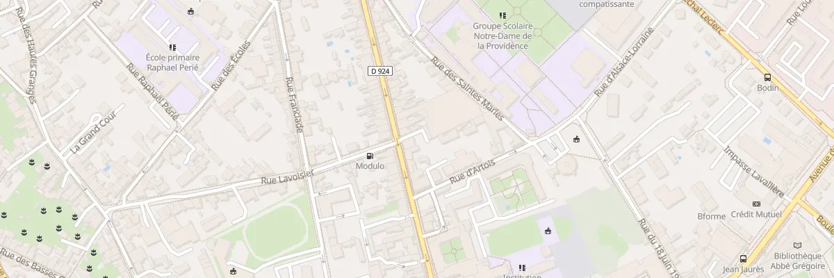 Plan du 61 Rue du Bourg Neuf à Blois
