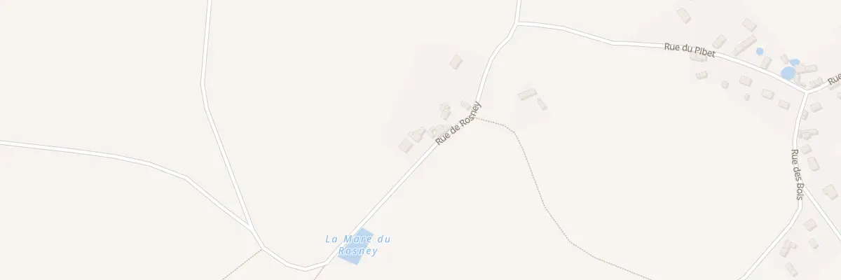 Plan du 18 Rue de Rosney à Boisset-les-Prévanches