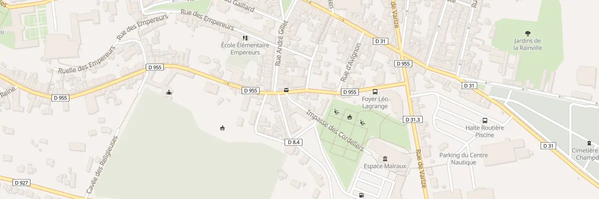 Plan du 2 Imp des Cordeliers à Châteaudun
