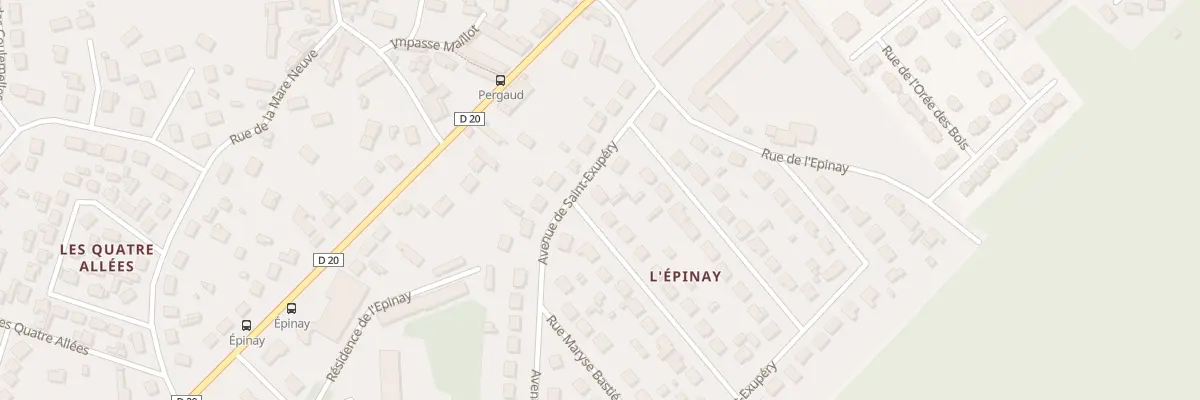 Plan du 3 Av Saint-Exupéry à Vernouillet