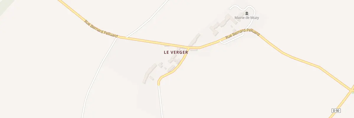 Plan du 4 Che du Verger à Muzy