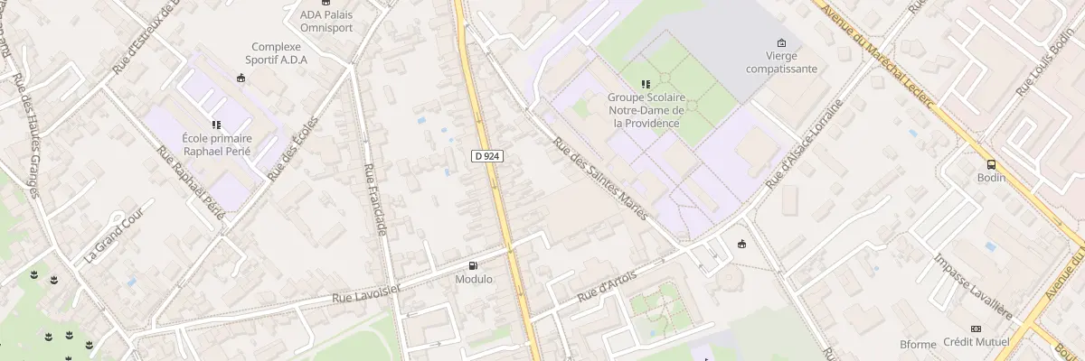 Plan du 75 Rue du Bourg Neuf à Blois
