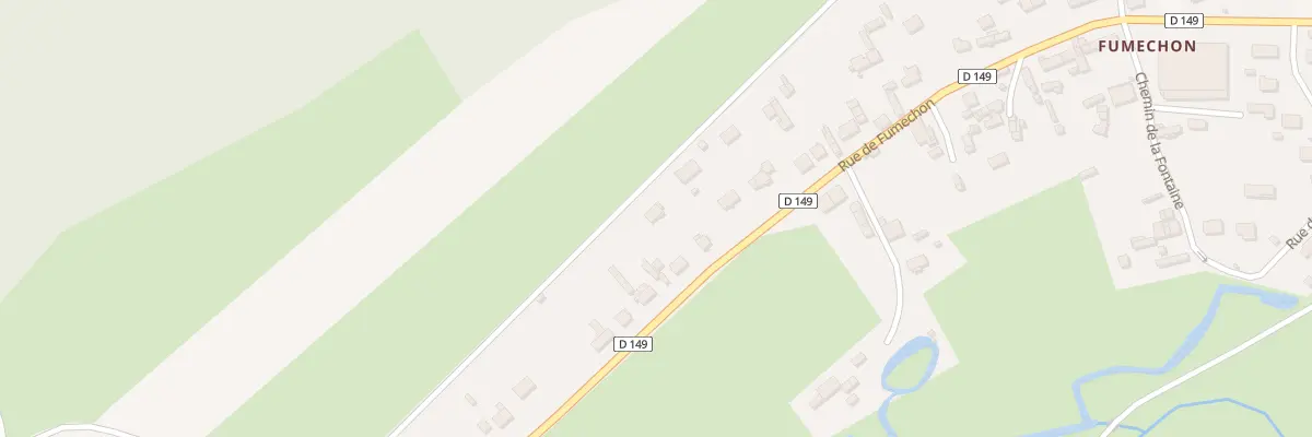 Plan du 820 Rue de Fumechon à Radepont