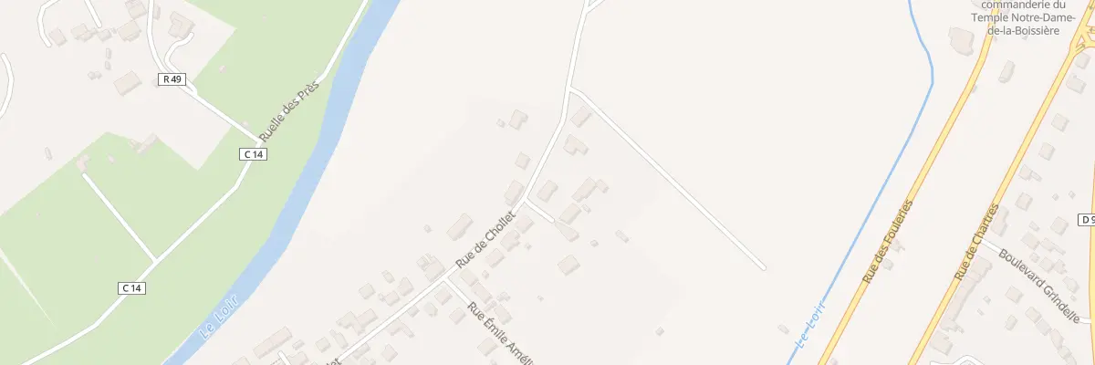 Plan du 79 Rue de Chollet à Châteaudun
