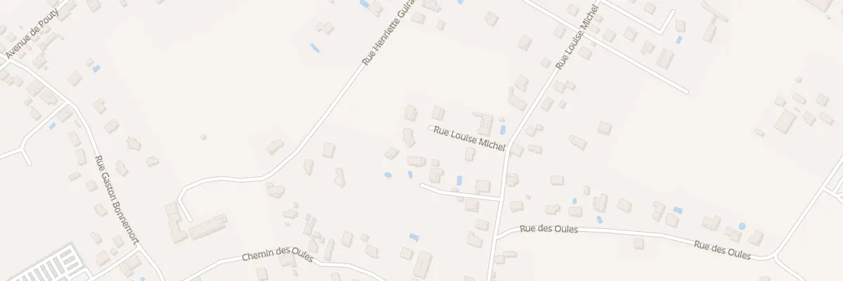 Plan du 804 Rue Louise Michel à Montauban