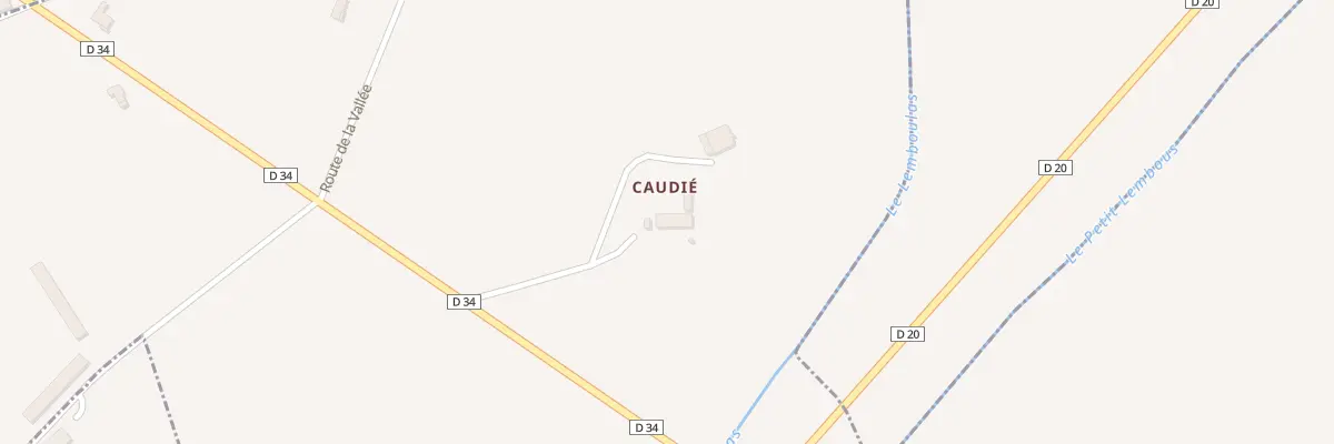 Plan du 5154 Caudie à Labarthe