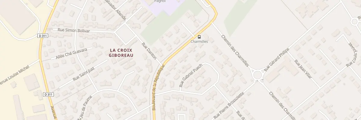 Plan du 46 Bd de la République à Vernouillet