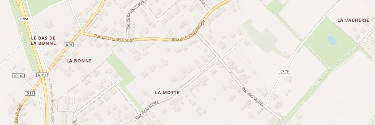 Plan du 7 Rue de la Motte à Blois