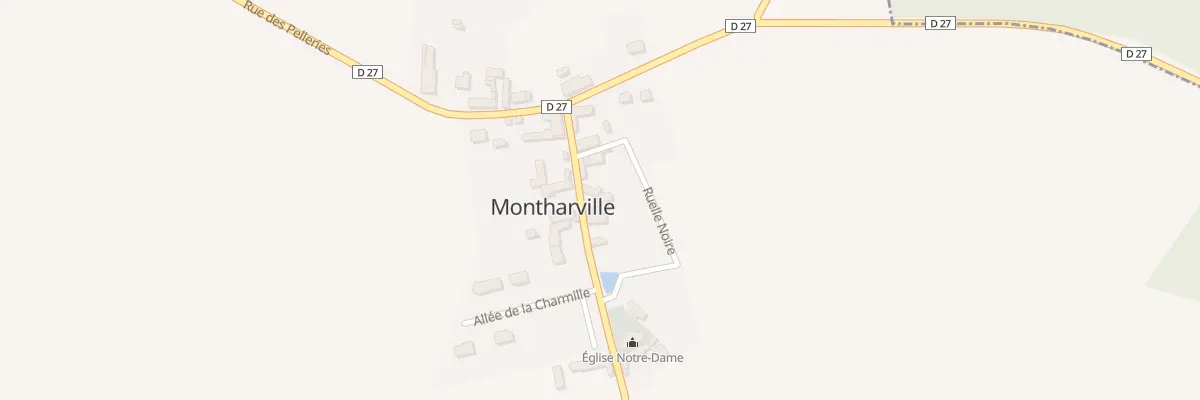 Plan du 5 Rue Saint Vrain à Montharville