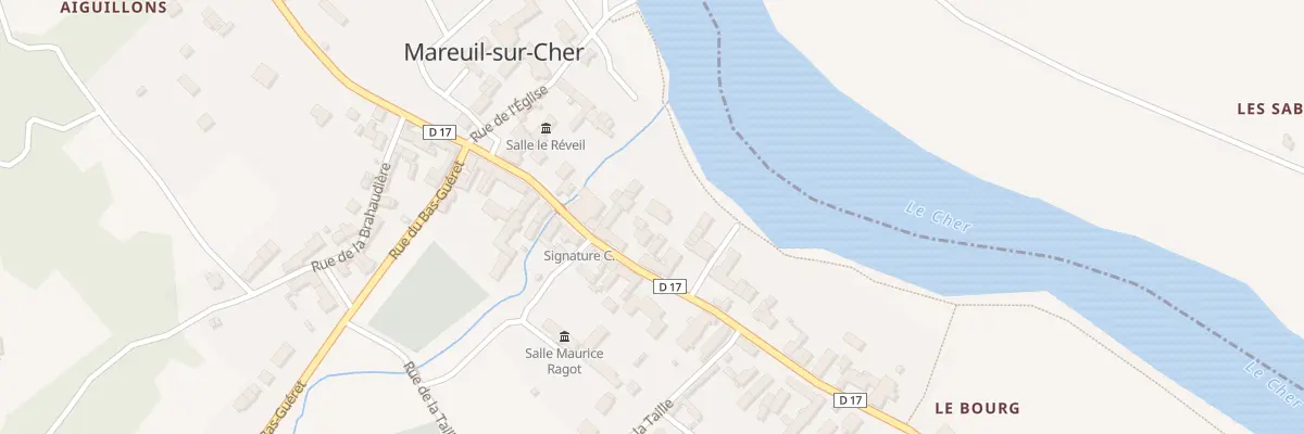 Plan du 62 Rue de la République à Mareuil-sur-Cher