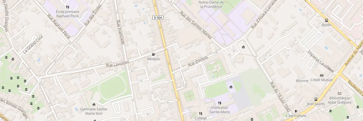Plan du 4 Rue d’Artois à Blois
