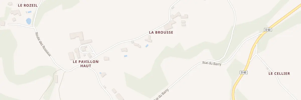 Plan du 355 La Brousse Haute à Salignac-Eyvigues