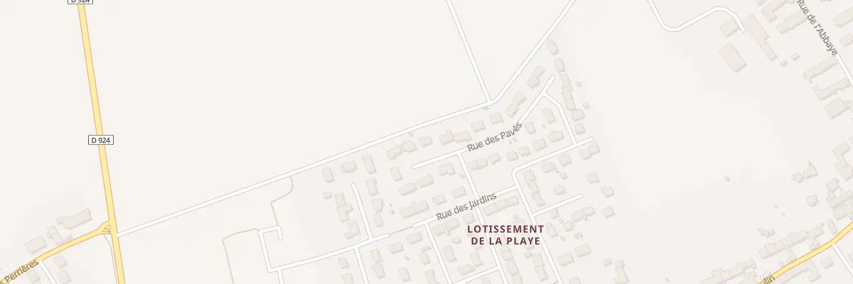 Plan du 32 Rue des Pavés à Villebarou