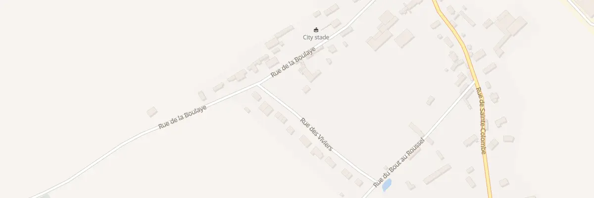 Plan du 1B Rue des Viviers à Champenard
