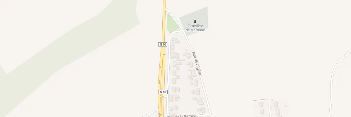 Plan du 66 Av du Quinze Aout 1944 à Marboué