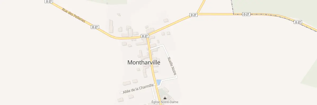 Plan du 3 Rue Saint Vrain à Montharville